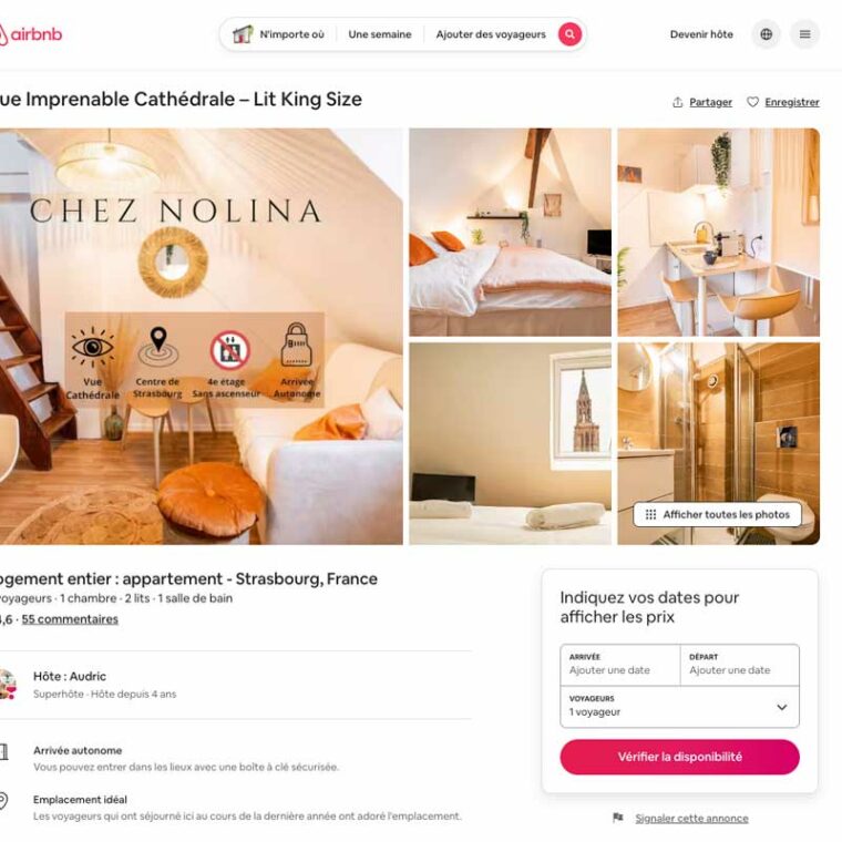 Optimiser annonce Airbnb a Strasbourg