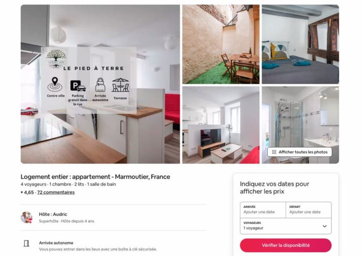 Exemple annonce Airbnb Strasbourg réussie avec photo professionnelle - Golden Tree Conciergerie