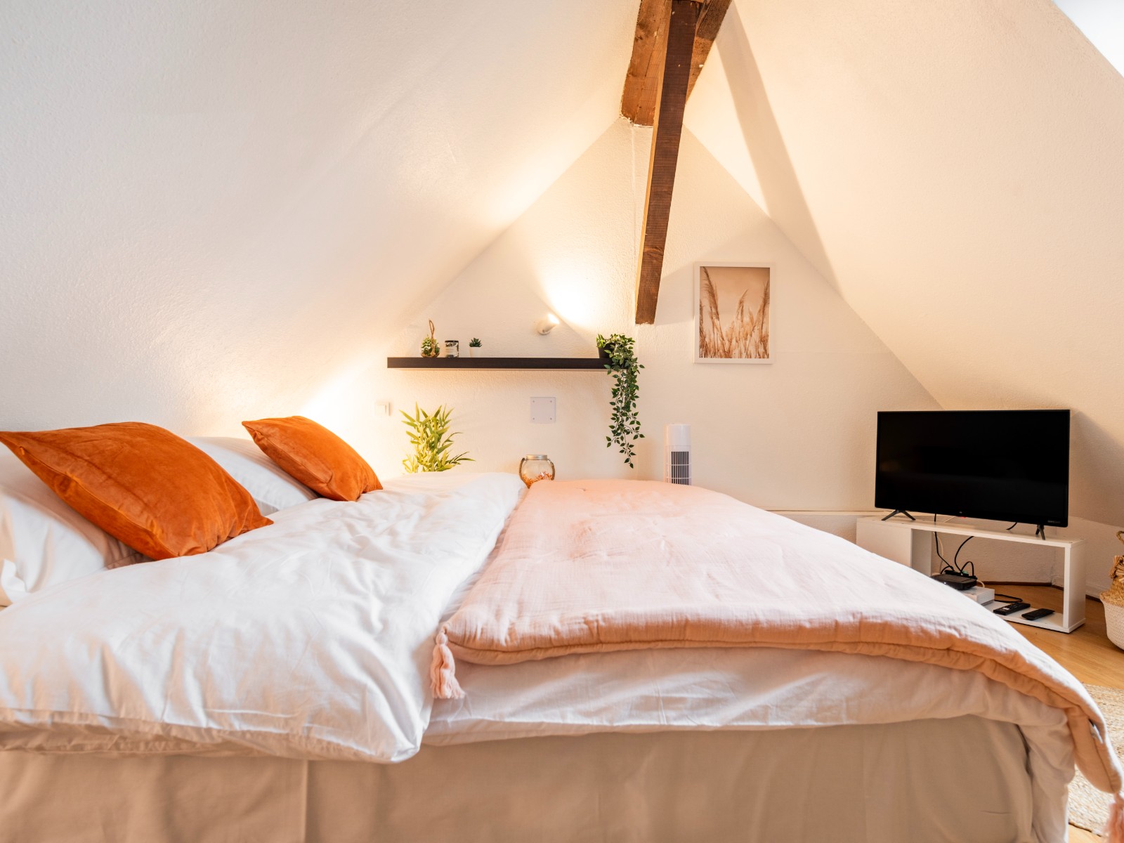 Impasse des Bouchers, chambre, logement optimisé par Golden Tree Conciergerie